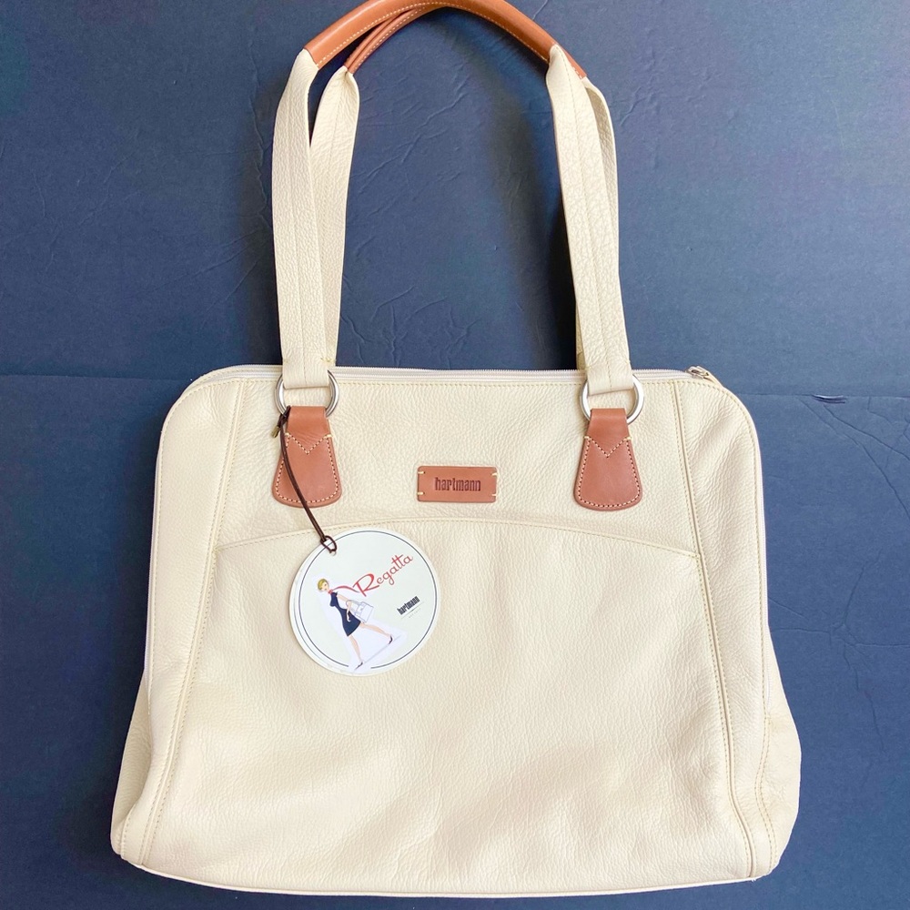 NWT RARE Hartmann Regatta Collection Three Compartment Tote